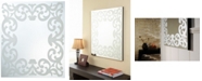 Furniture of America Queens Frosted Wall Mirror